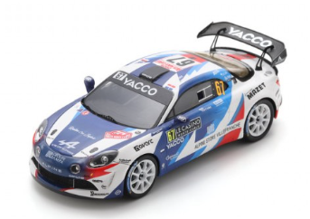 ALPINE A110 VAINQUEUR RGT MONTE CARLO 2025 SPARK 1/43